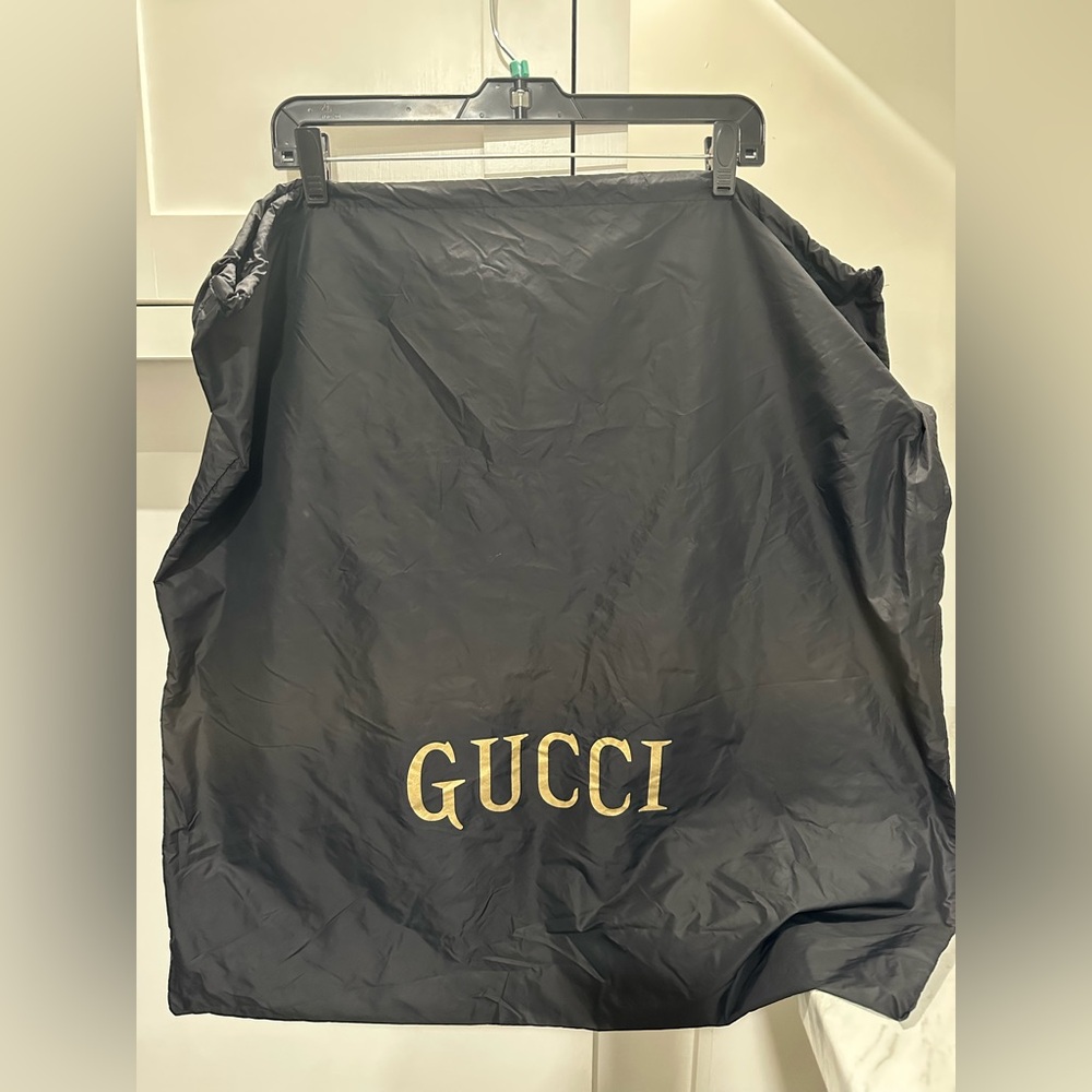 Gucci Black and Gold Garment Cover